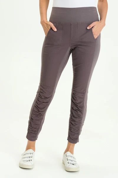 High Waist Penny Pant by Wearables in Charcoal