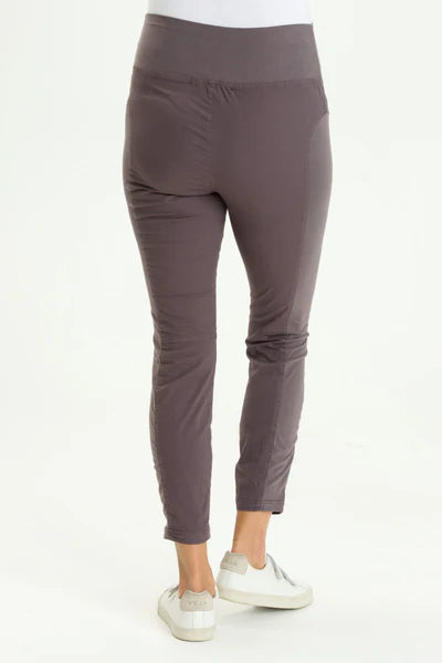 High Waist Penny Pant by Wearables in Charcoal