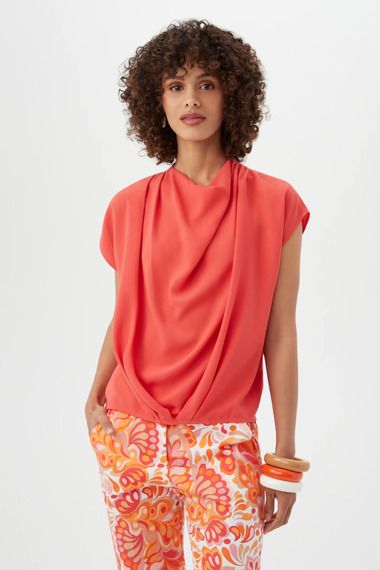 Odilia Top by Trina Turk in Slushie