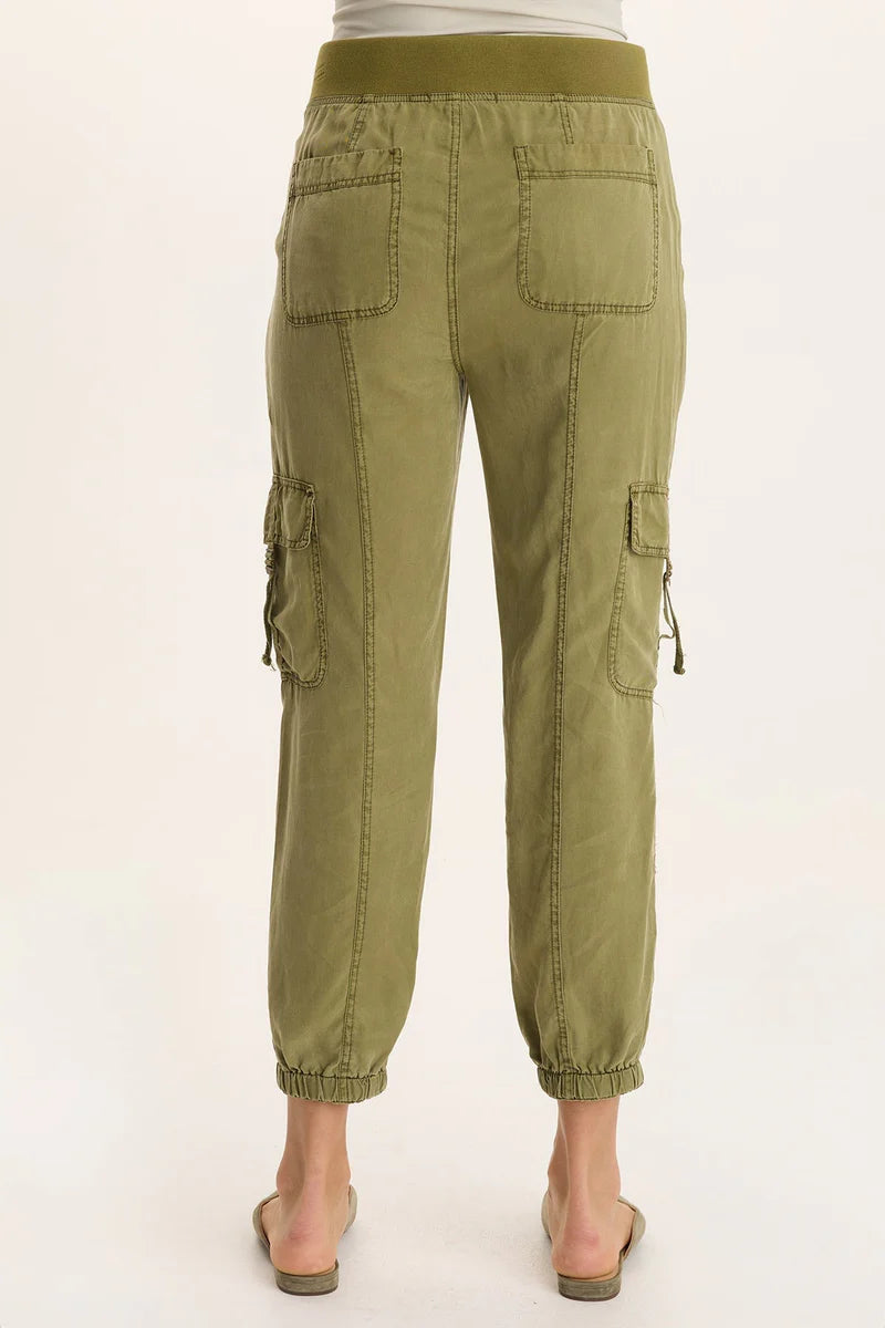 Embroidered Darri Jogger by XCVI in Thicket