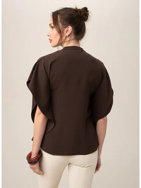Tompkins Square Top by Trina Turk in Brown Derby