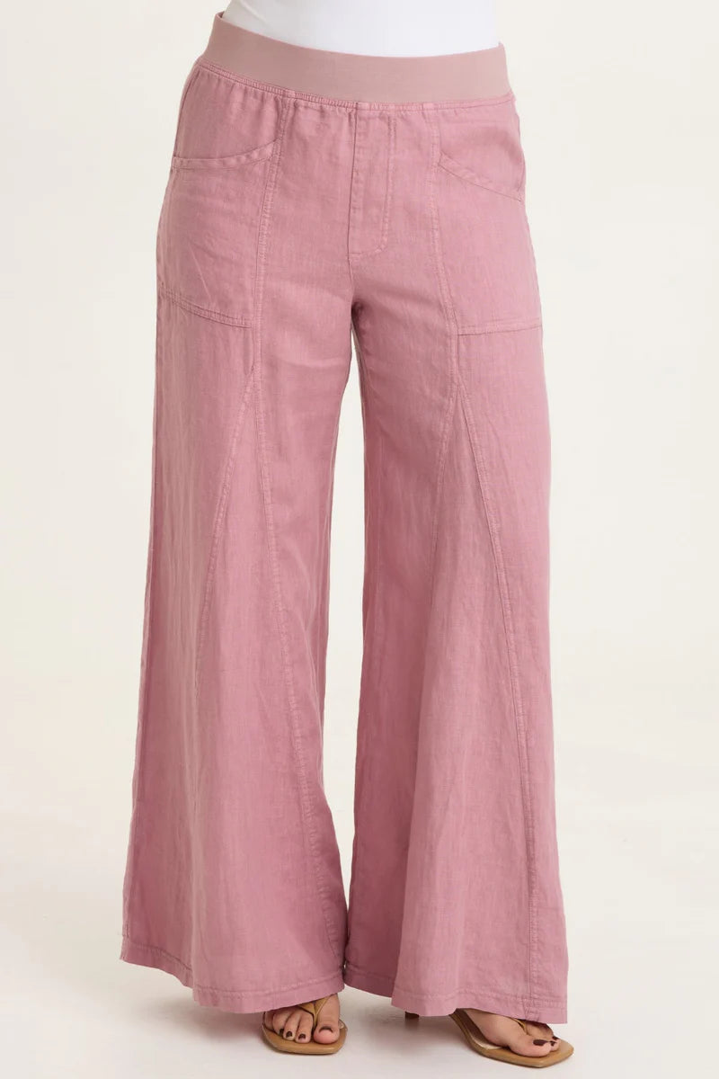 Elaine Wide Leg Pant by XCVI in Svelte