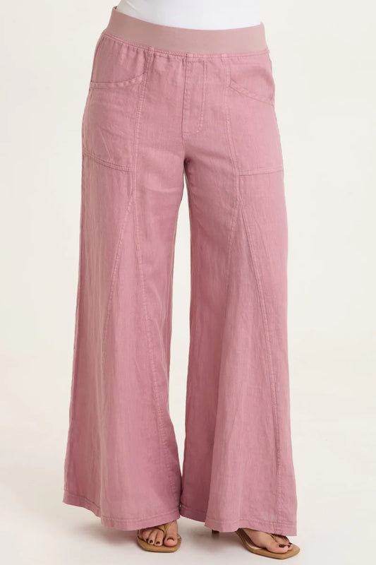 Elaine Wide Leg Pant by XCVI in Svelte