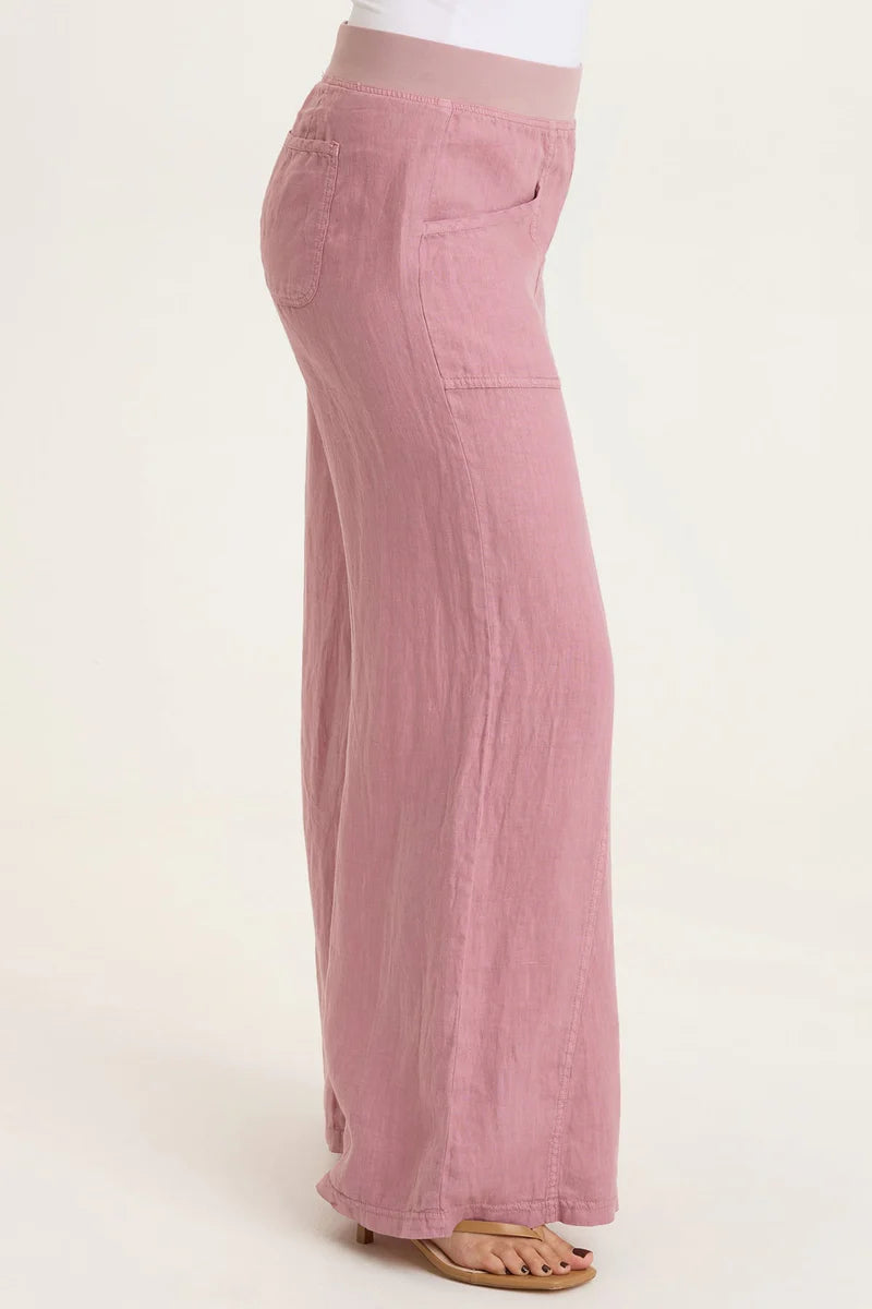 Elaine Wide Leg Pant by XCVI in Svelte