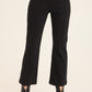 Barcelona Flare Leg Pant by Wearables in Black