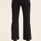Barcelona Flare Leg Pant by Wearables in Black