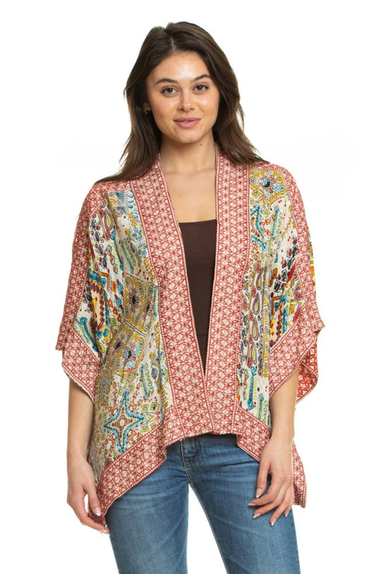Raelyn Kimono by Tolani in Antique