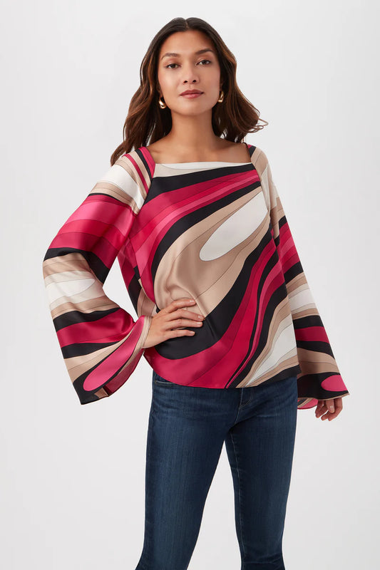 Torie Top by Trina Turk in Fairy Fuchsia