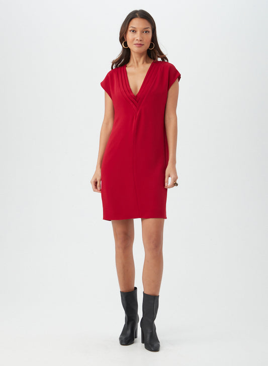 Zula Dress by Trina Turk in Roselle Red