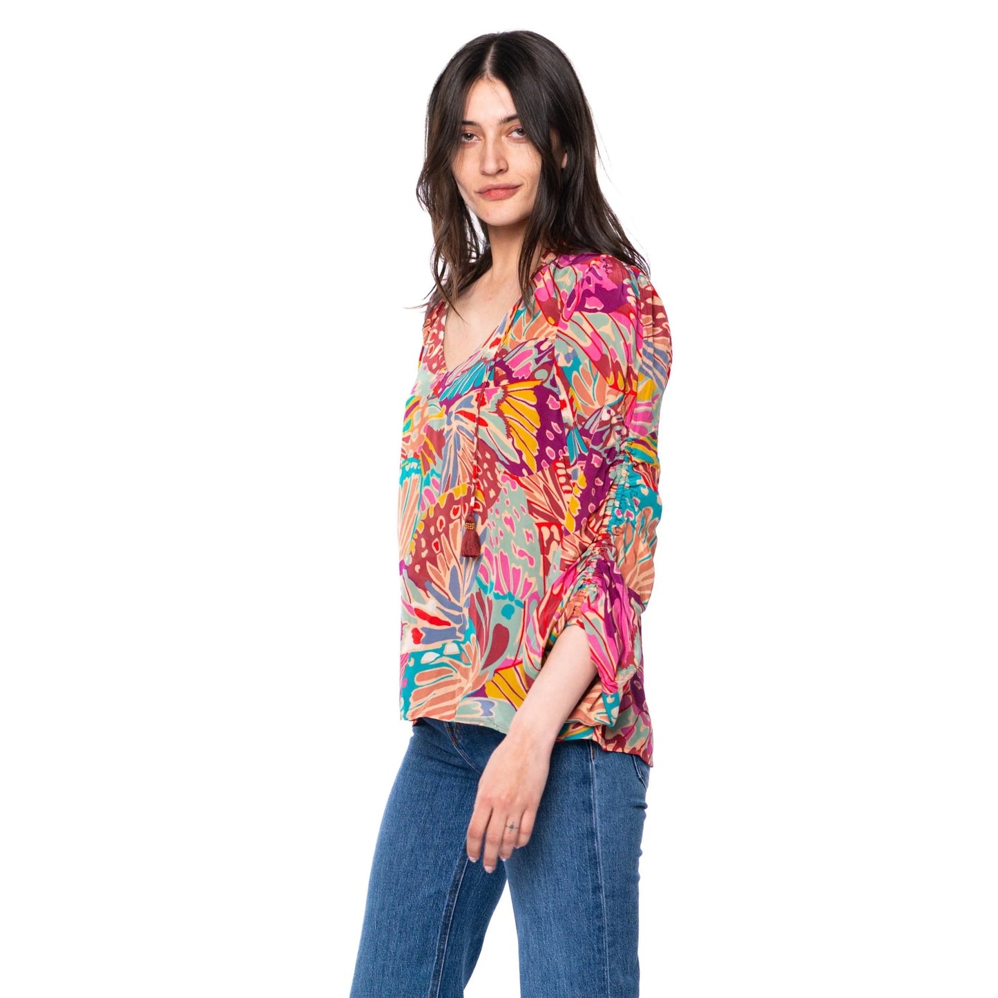 Ellery Top by Tolani in Monarch