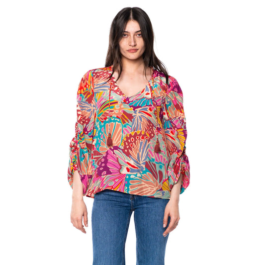 Ellery Top by Tolani in Monarch