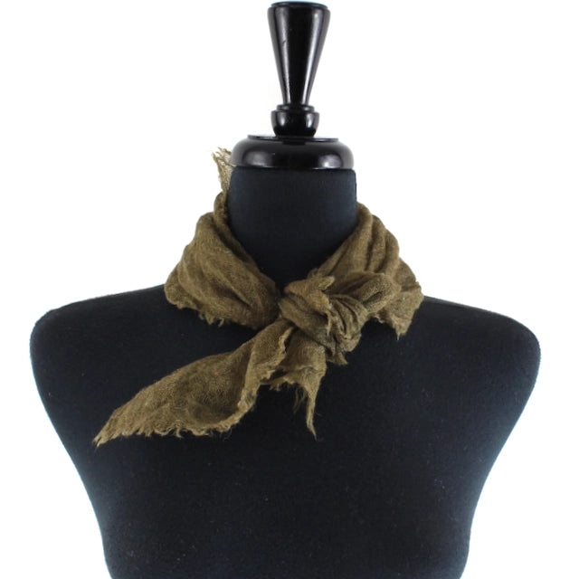 Square Scarf by Pretty Persuasions in Olive
