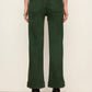Chelsea Wide Leg Pant by Sanctuary in Washed Forest