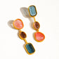 Delia 18K Gold Vintage Mismatch Drop Earring by Flanerie by MAIQ