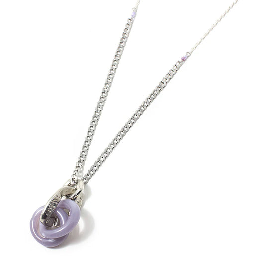 Elsou Necklace by Anne Marie Chagnon in Lavender