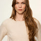 Perfect Sweater Tee by Sanctuary in Heather Dark Bone