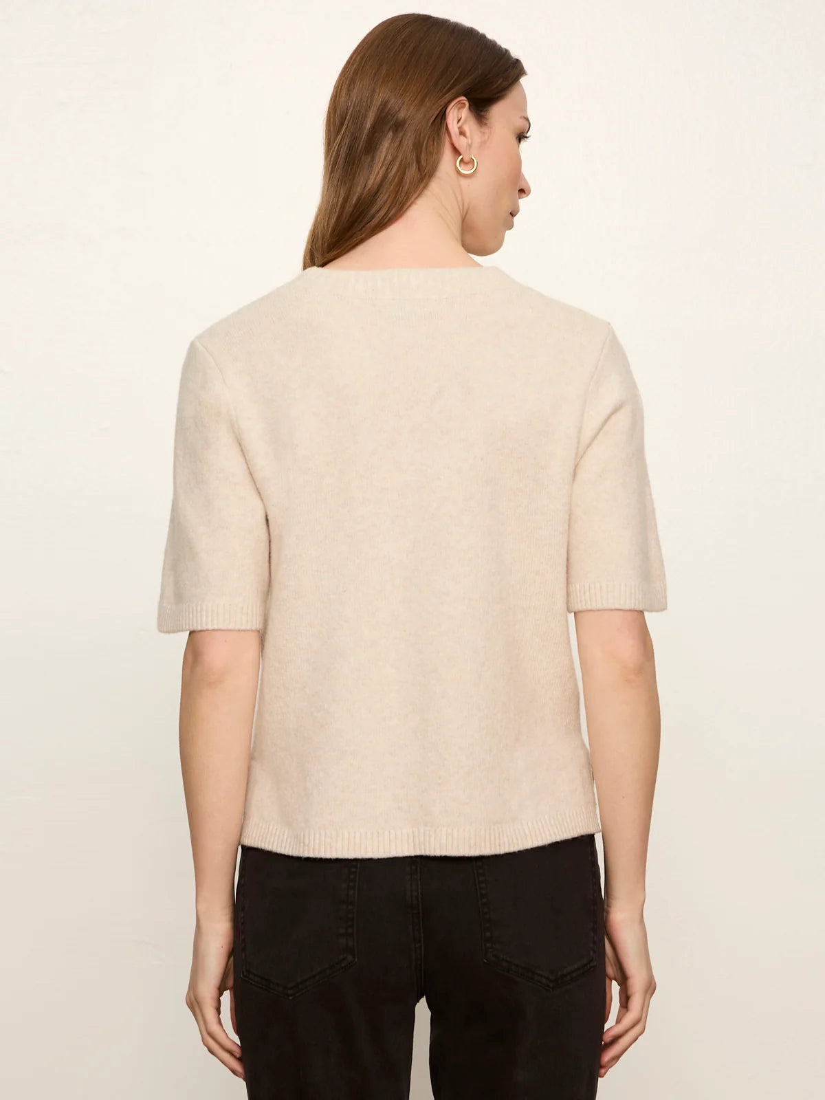 Perfect Sweater Tee by Sanctuary in Heather Dark Bone