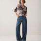 Blouse with Scarf Print by Summum