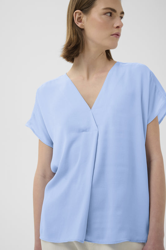 Rinda Top by InWear in Bel Air Blue