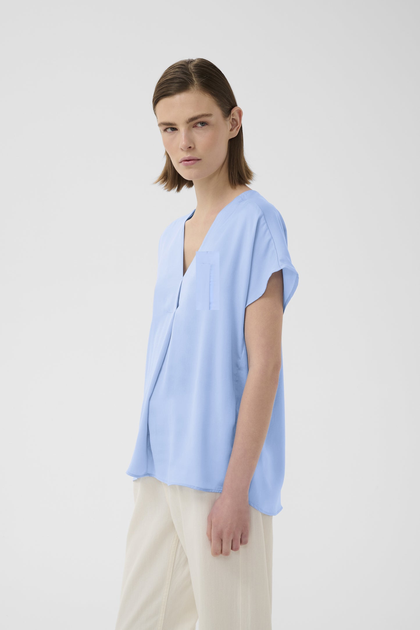 Rinda Top by InWear in Bel Air Blue