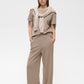 Gincette Pant by InWear in Cinder Grey