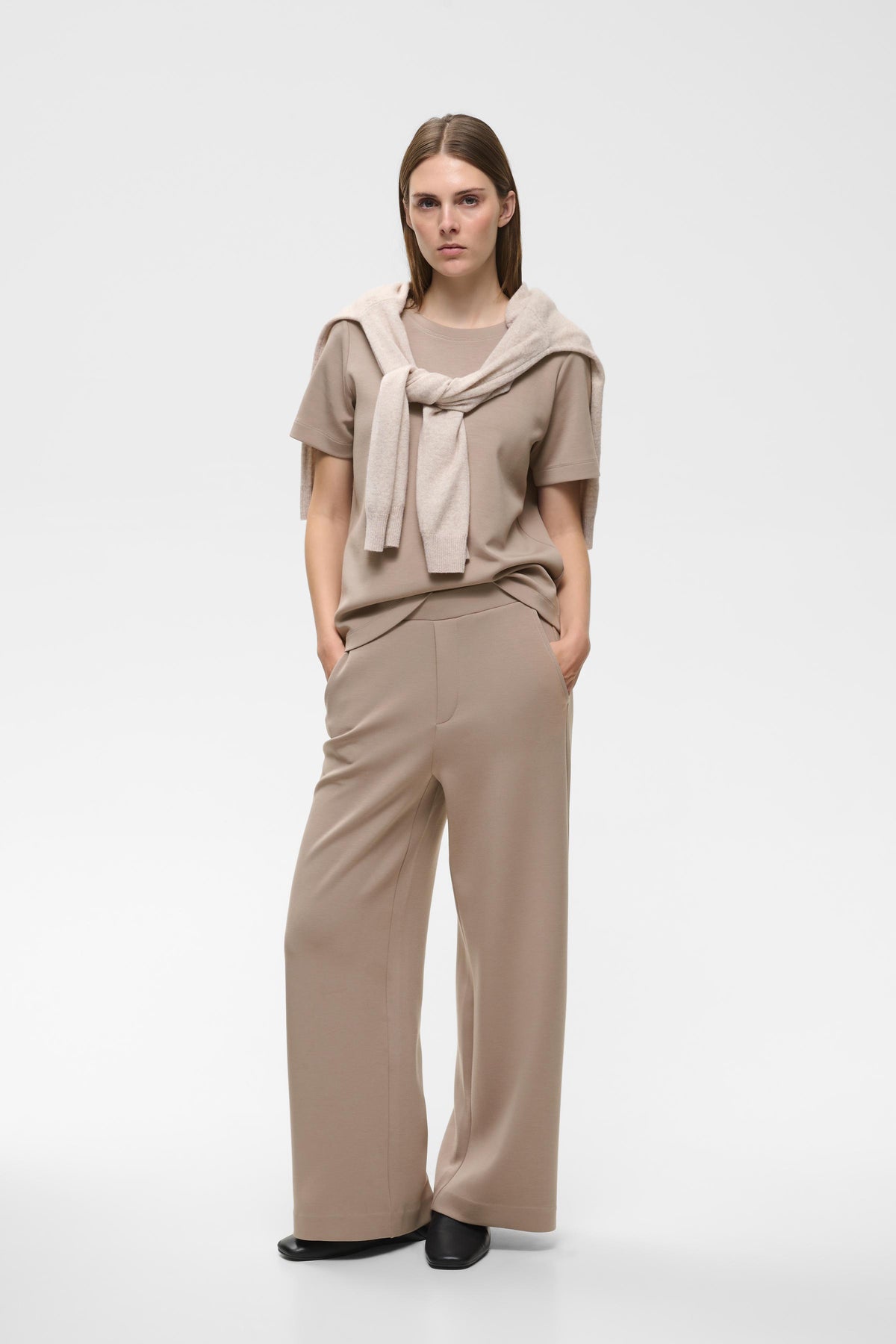 Gincette Pant by InWear in Cinder Grey