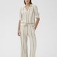Rimone Driza Culotte by InWear in Mattress Stripe White