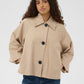Hinona Cape Jacket by InWear in Sandstone