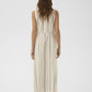 Rowan Drawstring Dress by InWear in Mattress Stripe White
