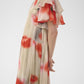 Reagan Dress by InWear in Large Blurried Poppies Red