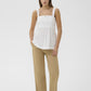 Elvia Cropped Pants by InWear in Latte