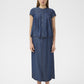 Eloise Top by InWear in Dark Blue Denim