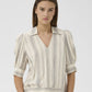 Edith Blouse by InWear in Mattress Stripe