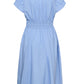 Gloria Dress by InWear in Bel Air Blue