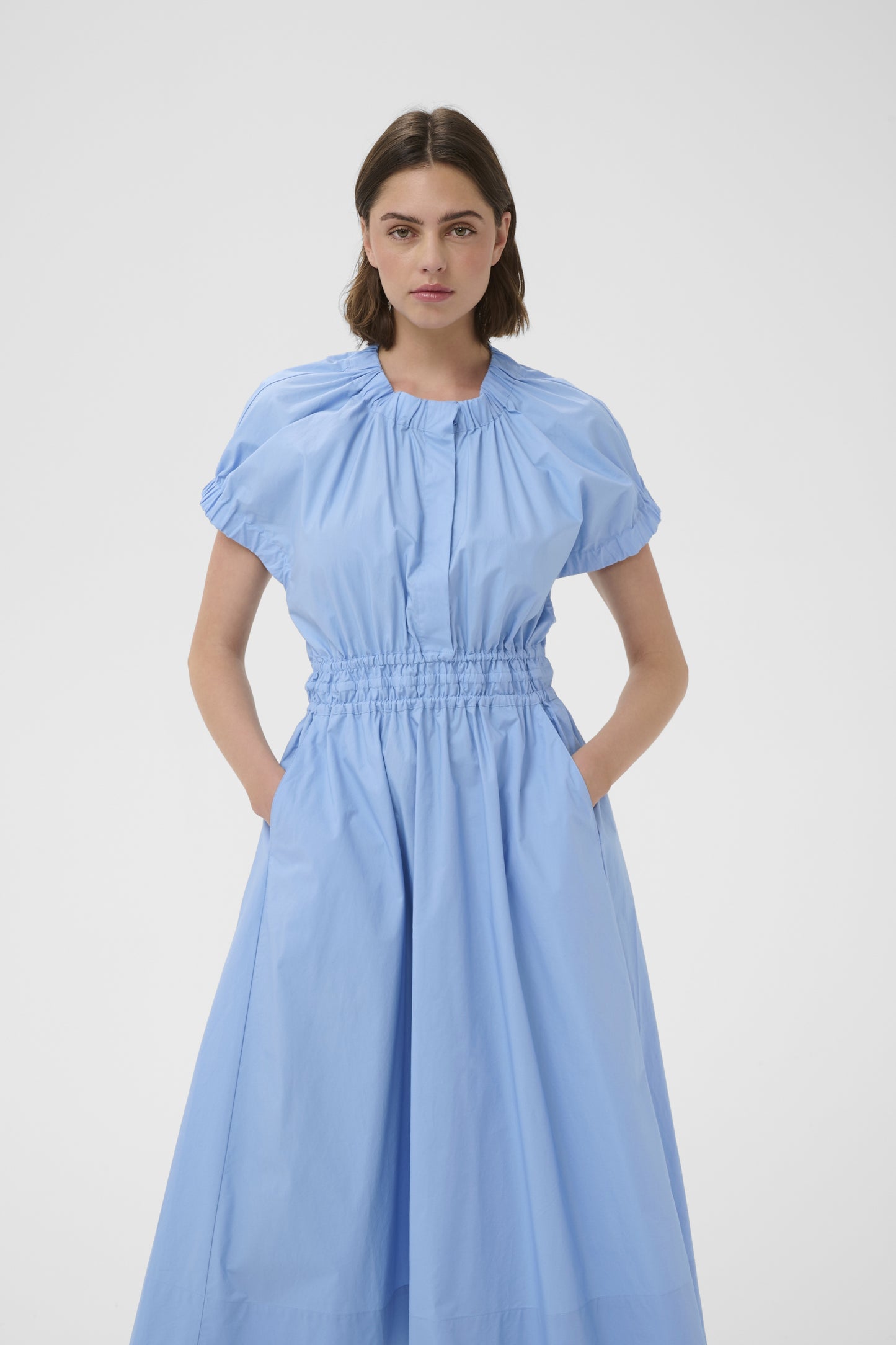 Gloria Dress by InWear in Bel Air Blue
