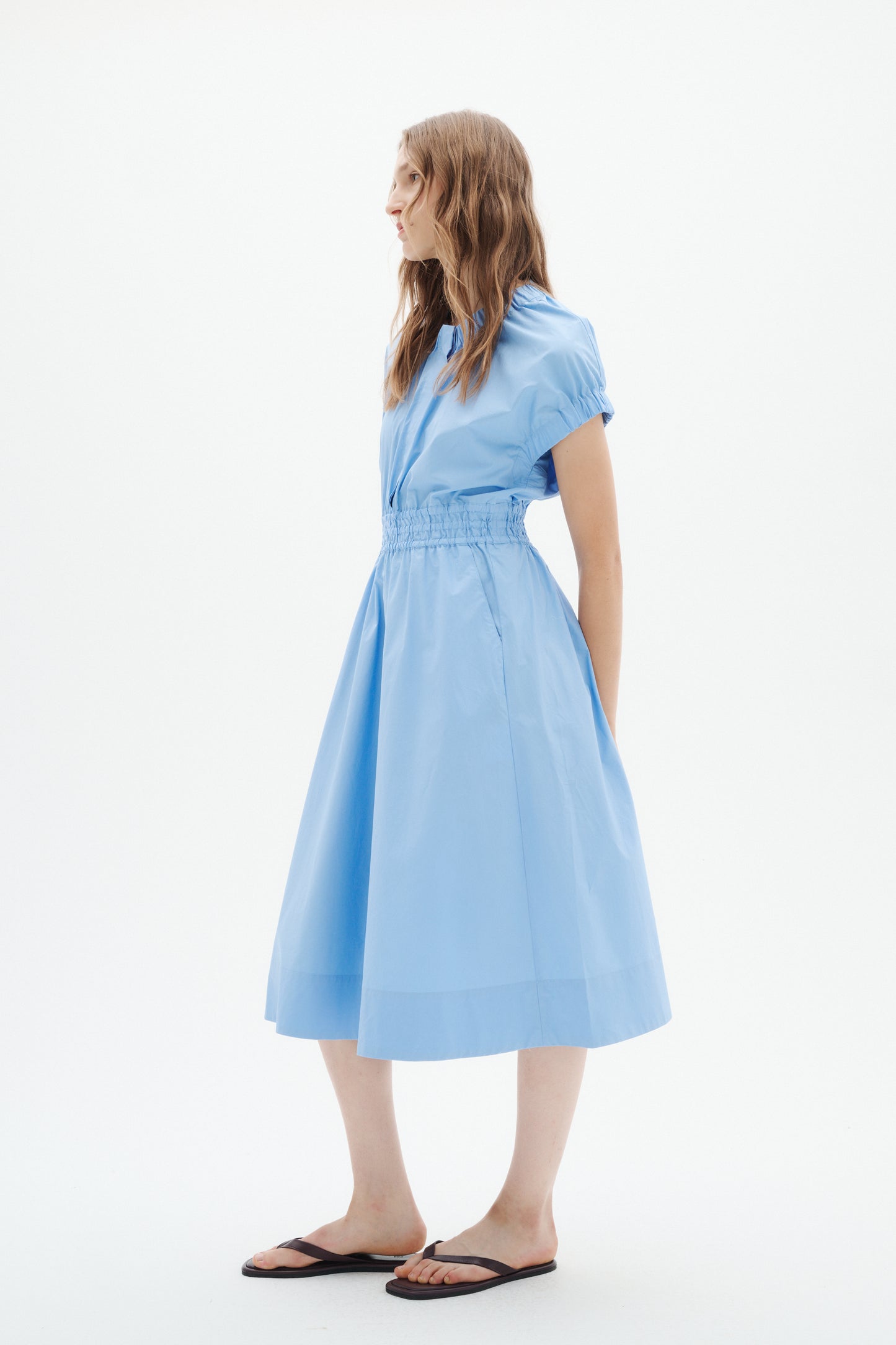 Gloria Dress by InWear in Bel Air Blue