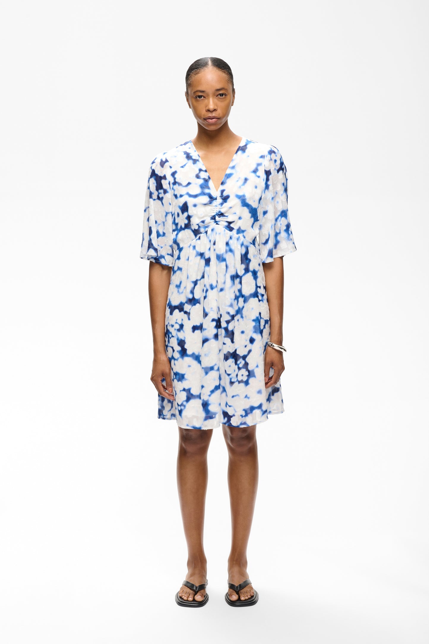 Hilda Dress by InWear in Blue Blurred Flowerfield