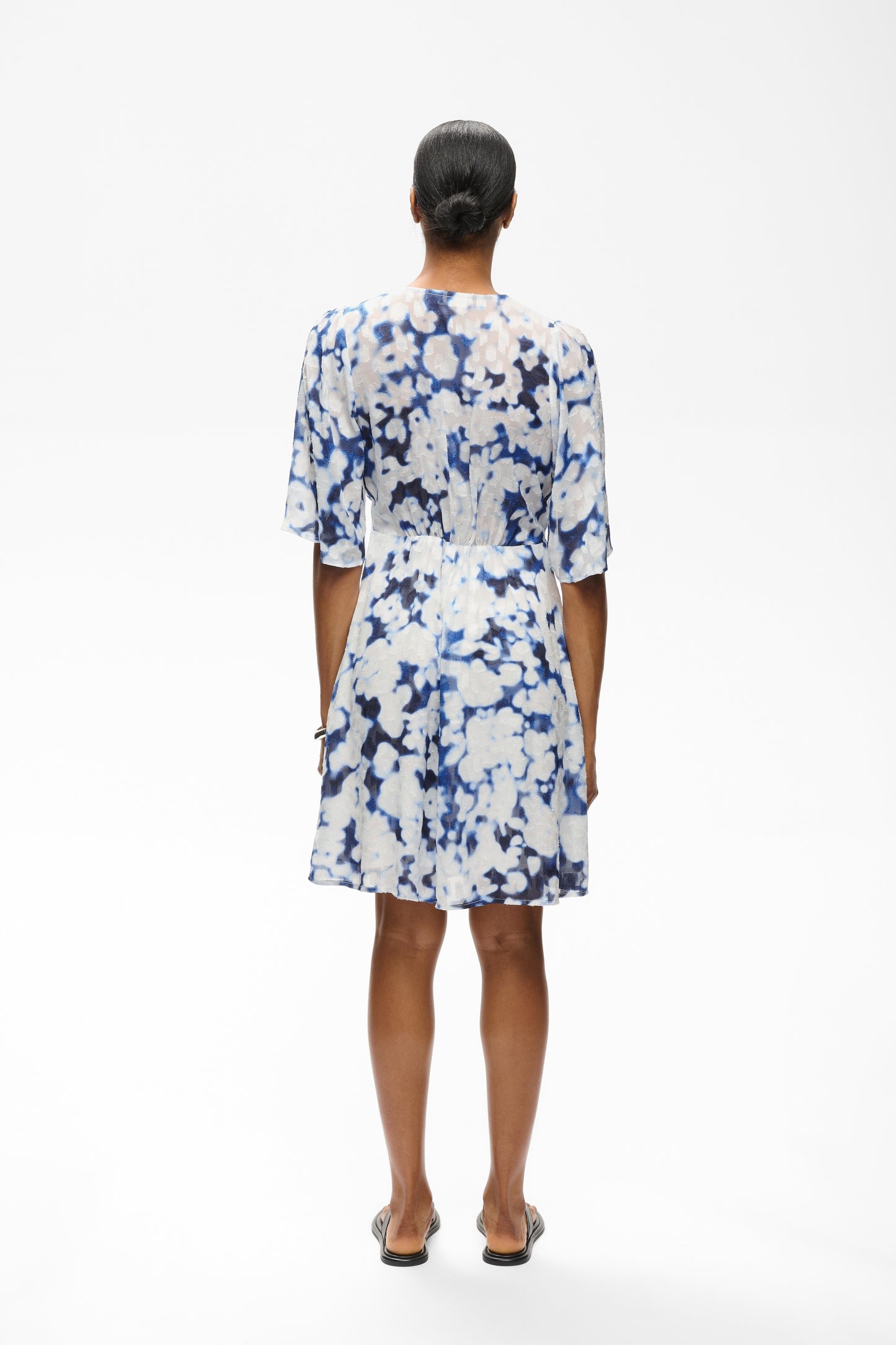 Hilda Dress by InWear in Blue Blurred Flowerfield