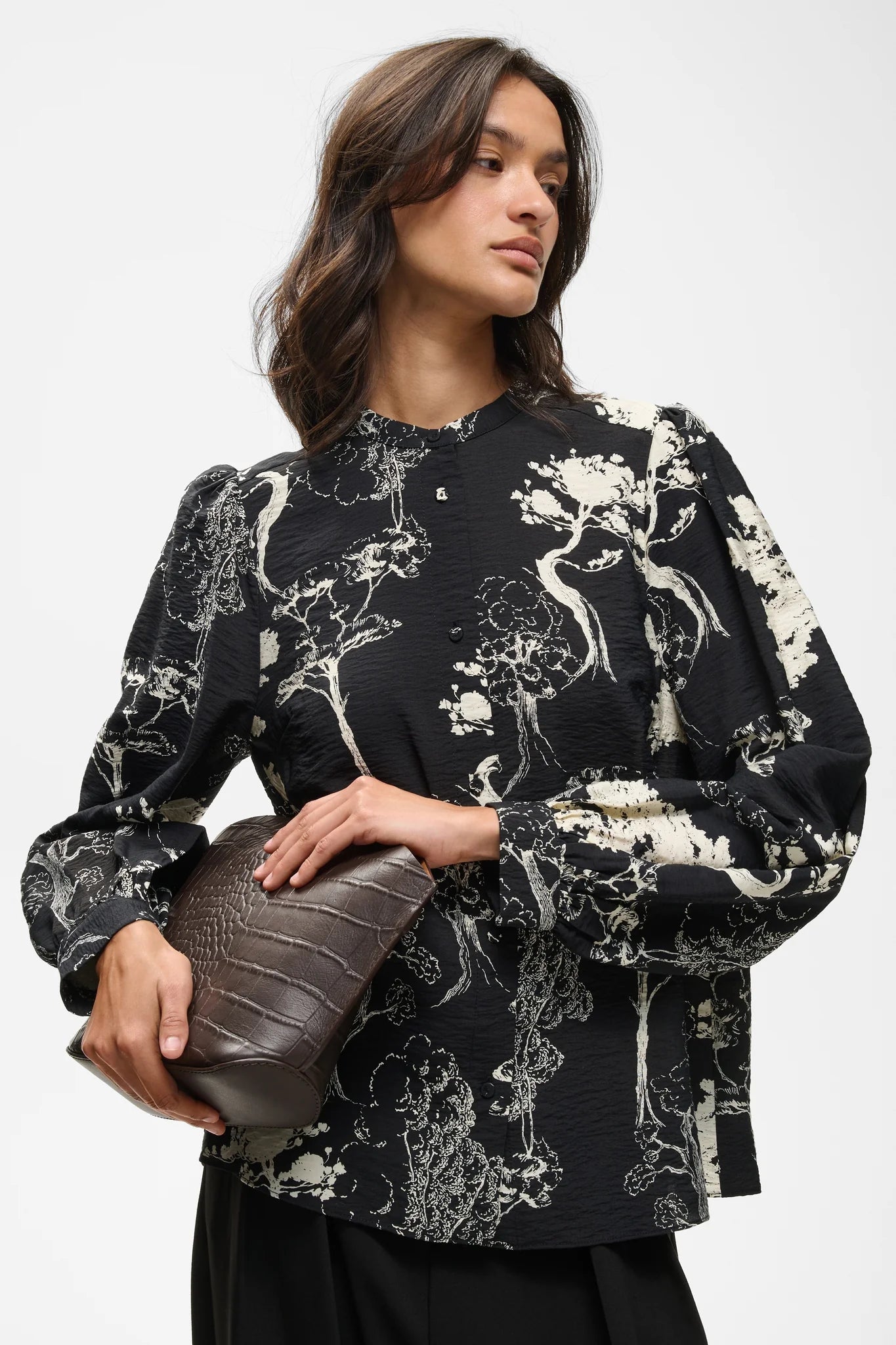Makenna Blouse by InWear in Black Tree Garden