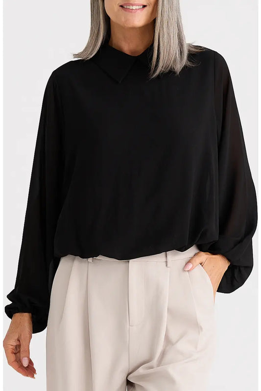 Gwyneth Top by Brave & True in Black