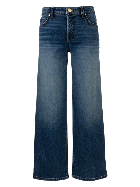 Charlotte High Rise Fab Ab Wide Leg by Kut from the Kloth in Historical