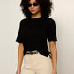 Perfect Sweater Tee by Sanctuary in Black
