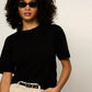 Perfect Sweater Tee by Sanctuary in Black