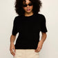 Perfect Sweater Tee by Sanctuary in Black