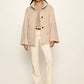 Bundled Wool Coat by Sanctuary in Bone