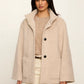 Bundled Wool Coat by Sanctuary in Bone