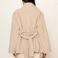 Bundled Wool Coat by Sanctuary in Bone