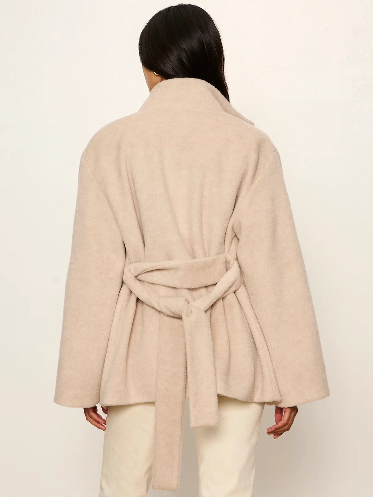 Bundled Wool Coat by Sanctuary in Bone
