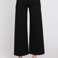 Cropped Wide-Leg Ponte Pant by Letter to Juliet in Black