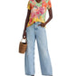 The Janie Favorite Short Sleeve V-Neck Tee by Johnny Was in Charlie
